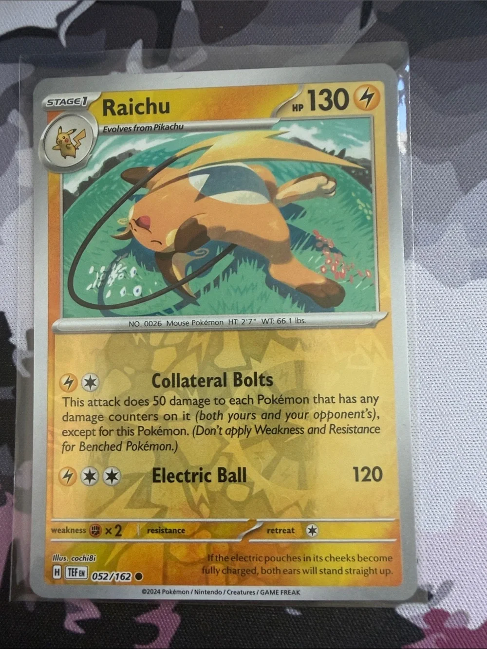 Pikachu & Raichu Pokémon Lot | 7 Holo Reverse Holo Cards
